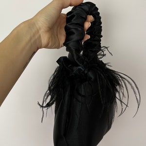 Black Scrunchie Bag