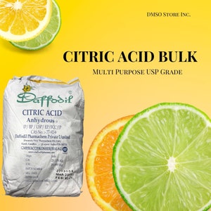 Citric Acid Bulk 50lb- 100% Pure Organic Food Grade-Multi Purpose