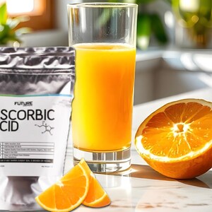 L Ascorbic Acid 2.2 lbs. Pure Crystalline USP Food Grade Additive for Cosmetic Preservative