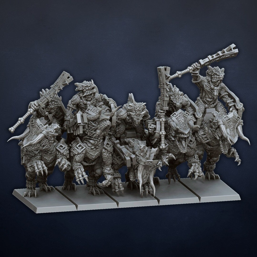 Saurian Raptor Rider Dragonslake Saurian Raptor Riders - Etsy