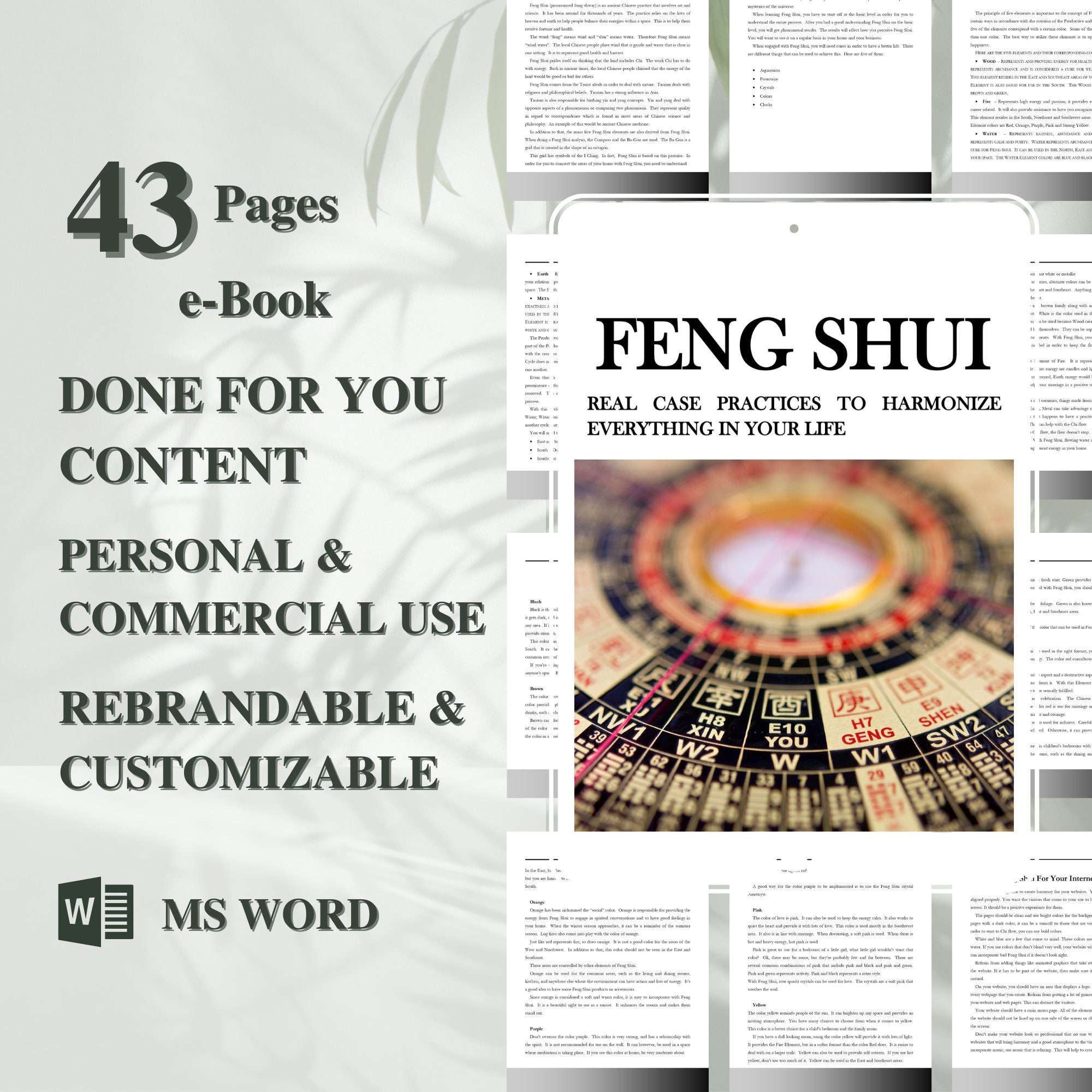 Feng Shui: From Beginner to Expert, Illustrated Version ~ Start  Using Feng Shui Today to Attract Happiness and Success ( Feng Shui 'Bagua'  Map, Feng Shui Colors, Feng Shui Tips )