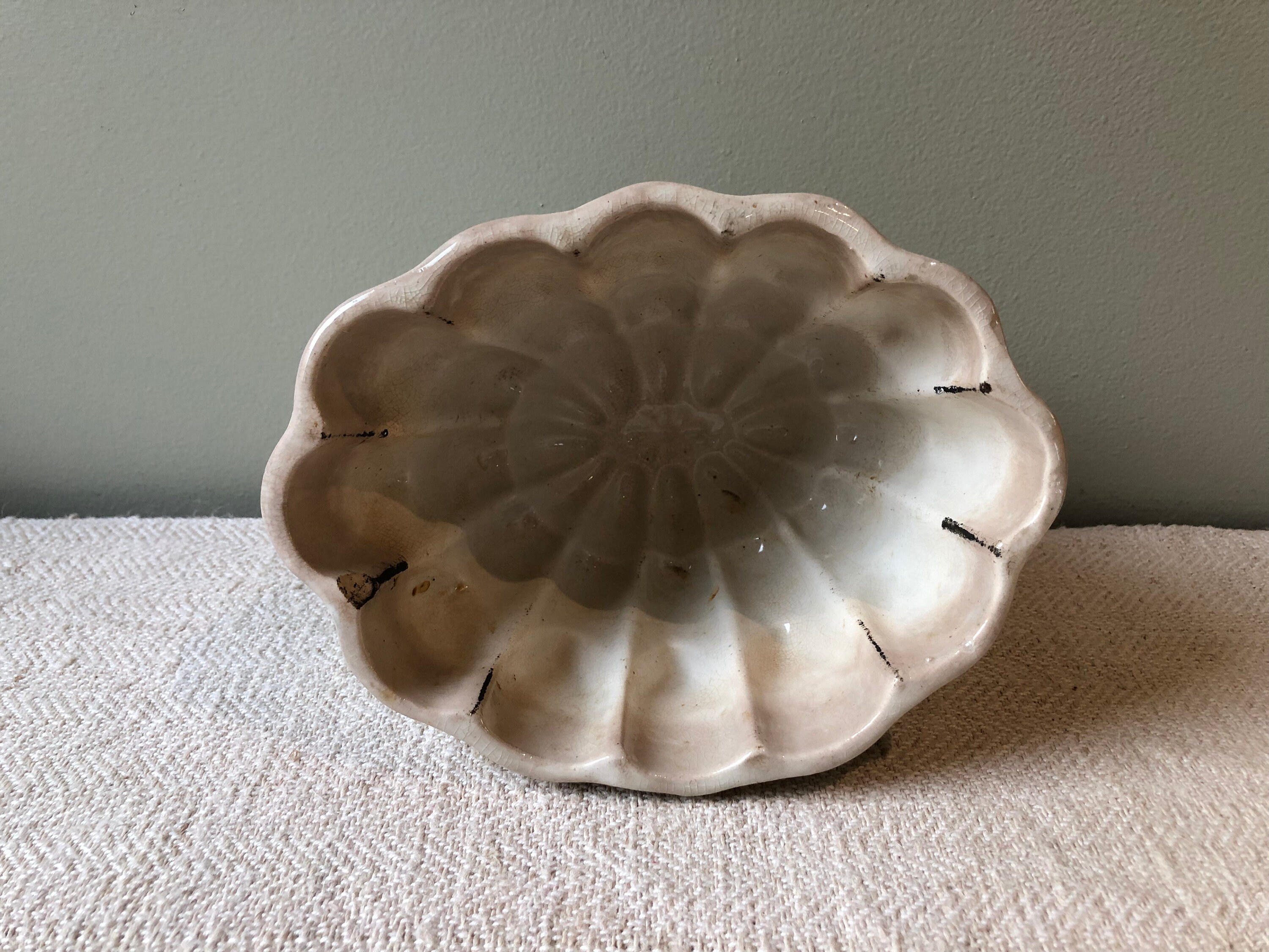 Antique Corn Flour Blanc Mange Mould by Brown & Polson Great Etsy UK