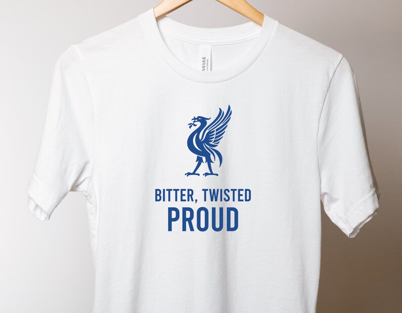 EFC Everton Bitter, Twisted, Proud T Shirt Etsy UK