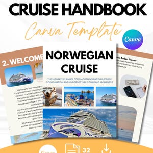 Norwegian Cruise Client Planner für Reisebüros • Norwegian Cruise Planner & Handbuch • Bearbeitbarer Kreuzfahrtführer, inoffizielle Ressource