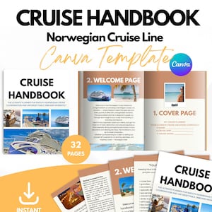 Norwegian Cruise Client Planner für Reisebüros • Norwegian Cruise Planner & Handbuch • Bearbeitbarer Kreuzfahrtführer, inoffizielle Ressource