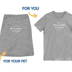 Abercombie & Fetch - Dog Shirt ONLY