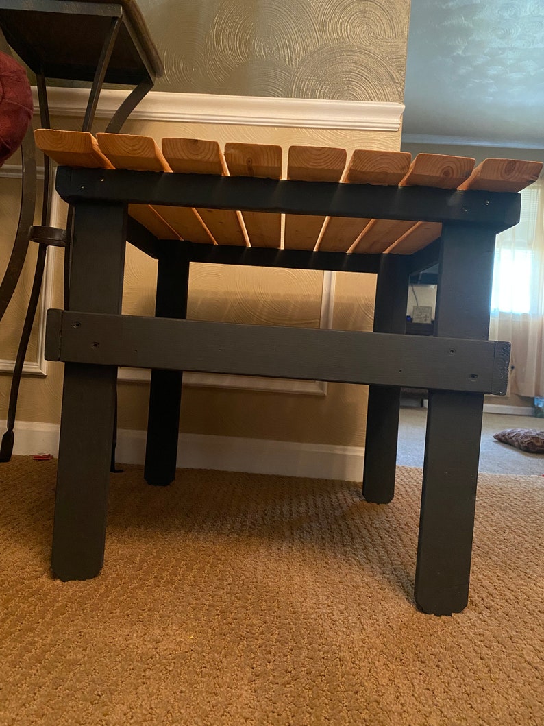 Modern Farmhouse Side Table End Table Coffee Table Etsy