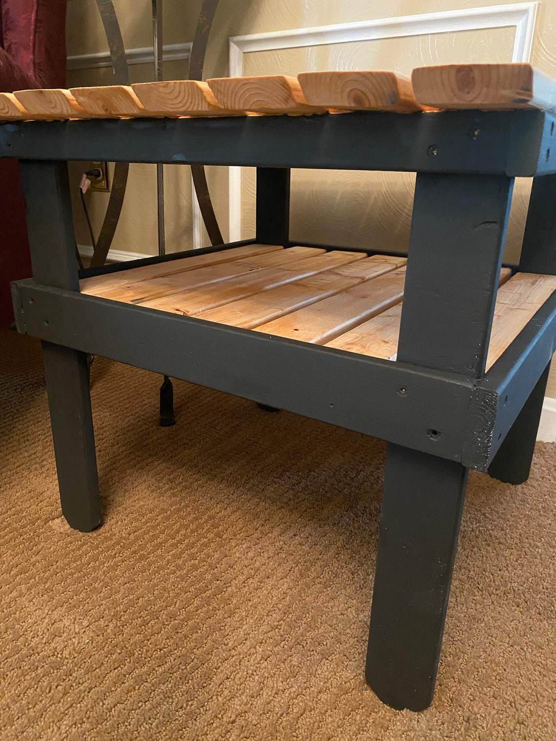 Modern Farmhouse Side Table End Table Coffee Table Etsy