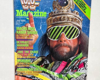 WWF Mag Macho Man Cover