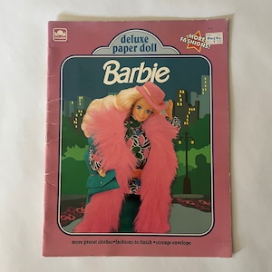 1991 Barbie Deluxe Paper Doll