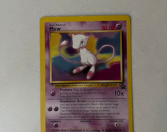 Mew Promo Star Pokémon Card
