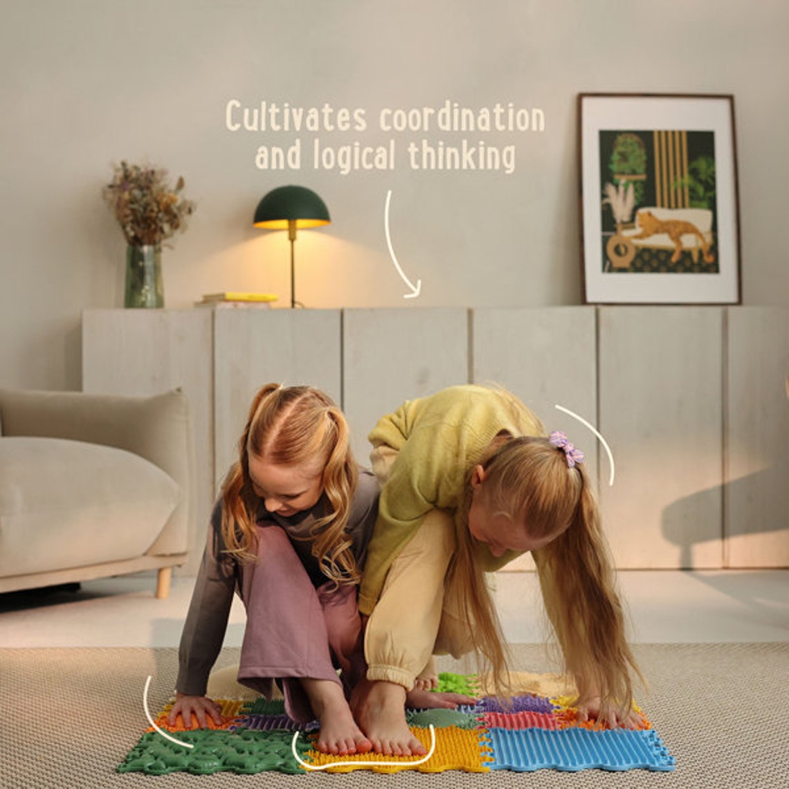 ORTOTO Hands and Feet Coordination Game LARGE Set Etsy