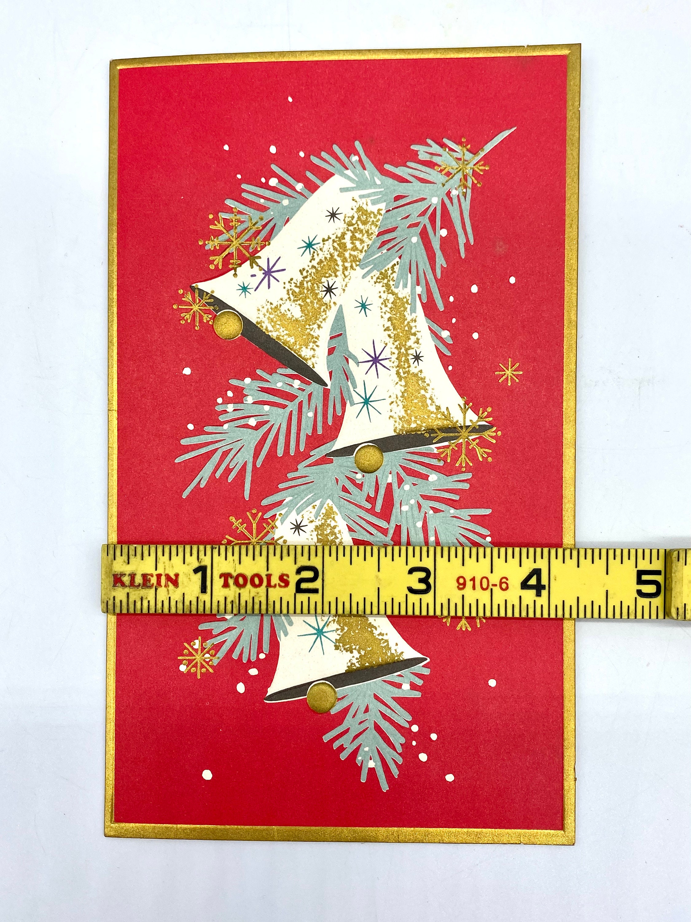 Vintage Box Set of Embossed Christmas Cards by Gibson 1950s Etsy