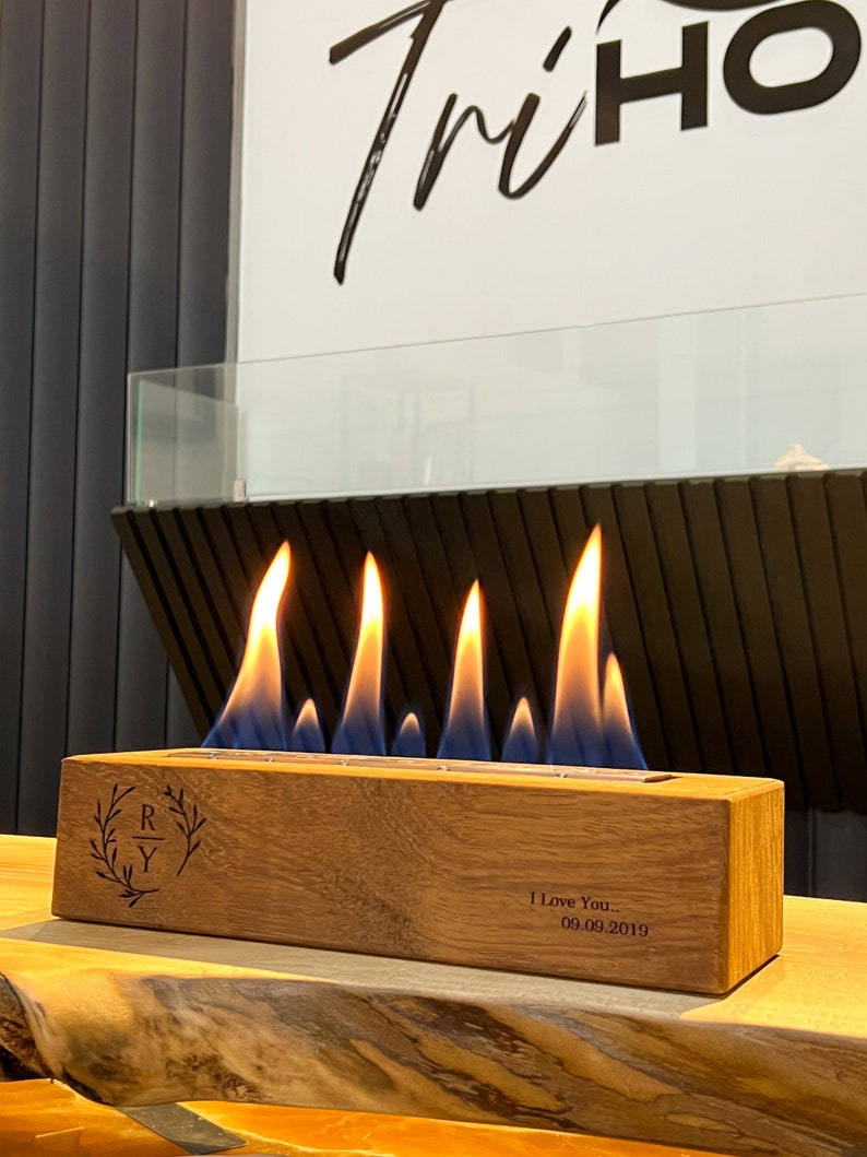 Personalised Fire Pit Gift Idea Portable Bio Fireplace for Etsy Canada