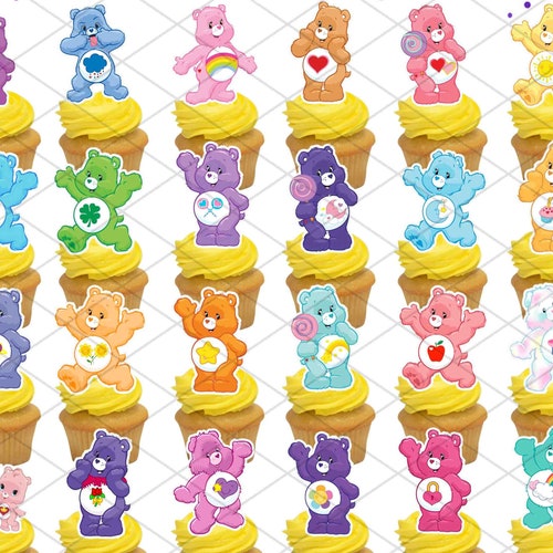 Care Bears Cake Topper Etsy