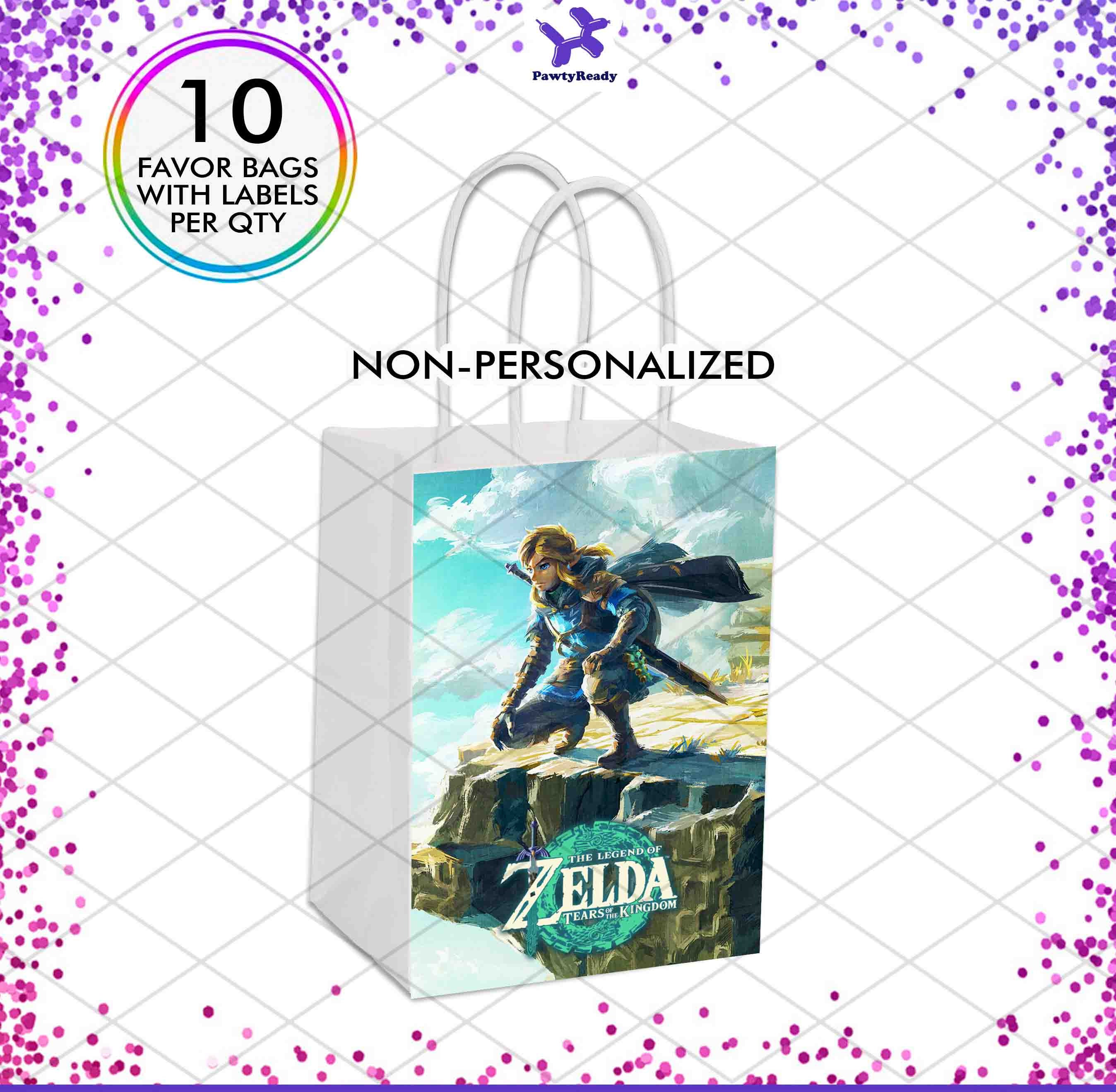 Legend Zelda Tears of Kingdom Party Favor Bags Gift Birthday Party  Decorations Supplies Link 