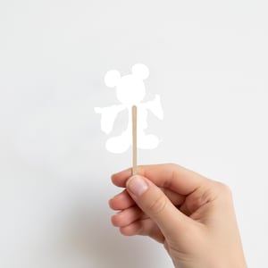 Mickey Mouse Oh Twodles Clubhouse Custom Second Birthday Name Logo Cake Toppers, Personalized 2nd Party Kit Centerpiece Decorations image 10