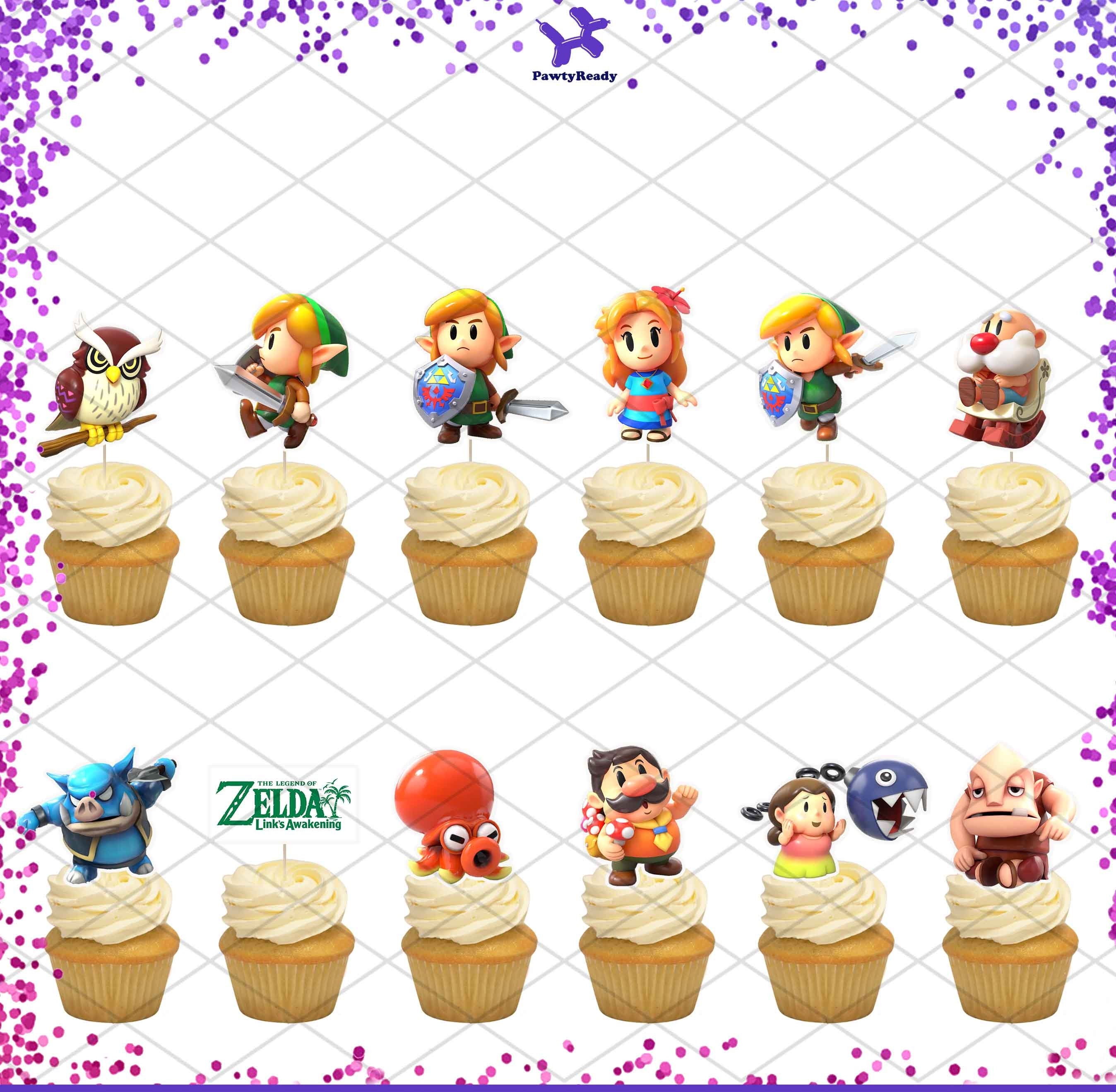 Legend Zelda Party Favor Bags Gift Birthday Party Decorations Supplies Link  Awakening 