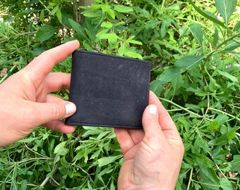 Men’s Cork Wallets,Natural Cork,Brown Cork Wallet,Black Cork Wallets,Cork Wallet for Men,Exclusive Cork Wallet, Gift for Him,Christmas Gift