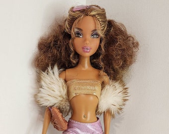 2005 Mattel My Scene My Bling Bling Madison Doll RARE Afro-américain