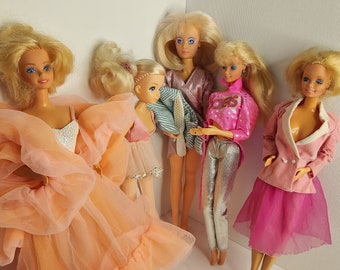 Vintage Barbies from the 80s (Sold Separately)