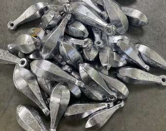 8-16oz bank sinkers 10lbs per order