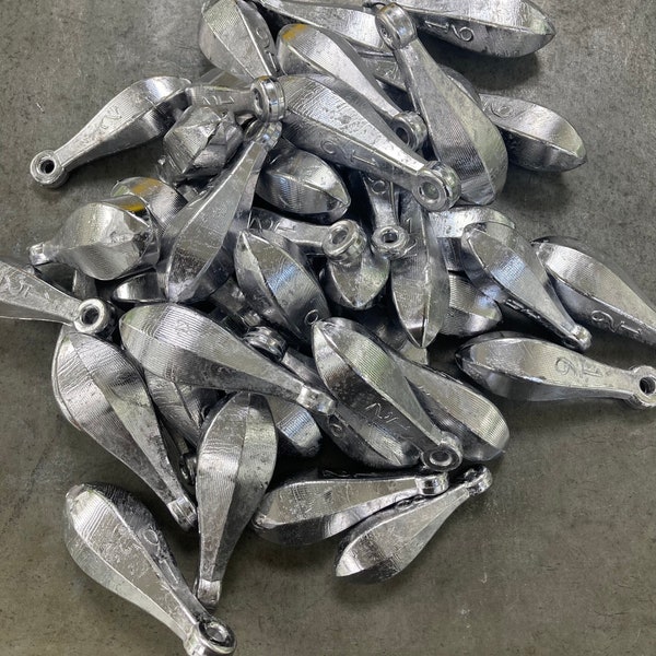 8-16oz bank sinkers 10lbs per order