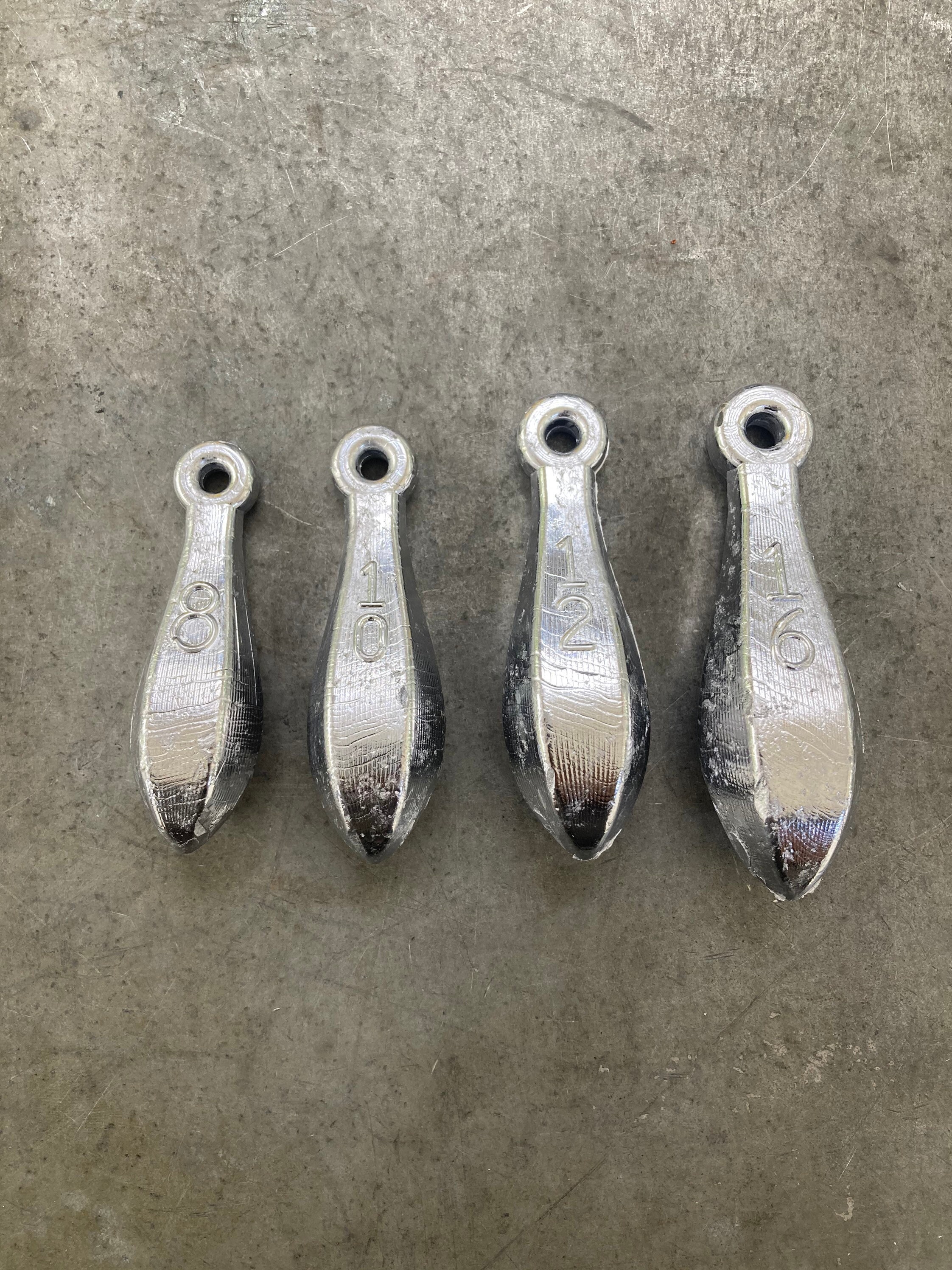 Oz Sinker Mold Bullet Weights BL800 Bank Sinker Lead