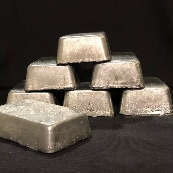 10lbs Clean soft lead ingots