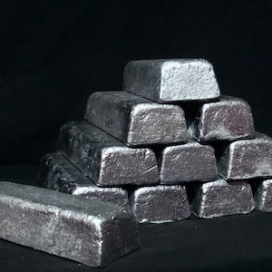 Pure tin ingot 2lbs + -