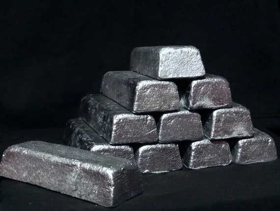 Pure Tin Ingot 2lbs Etsy