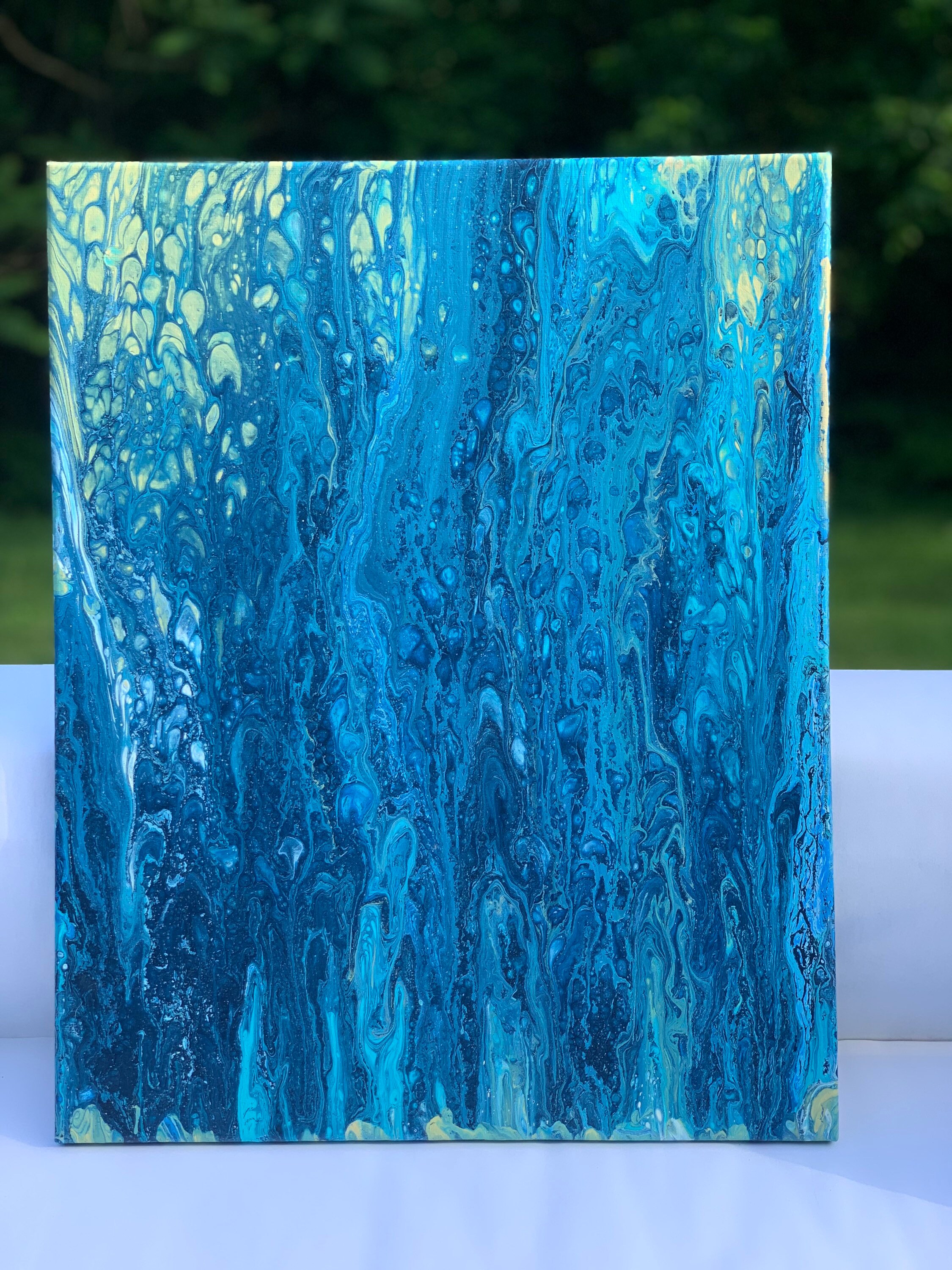 Abstract Acrylic Painting Etsy