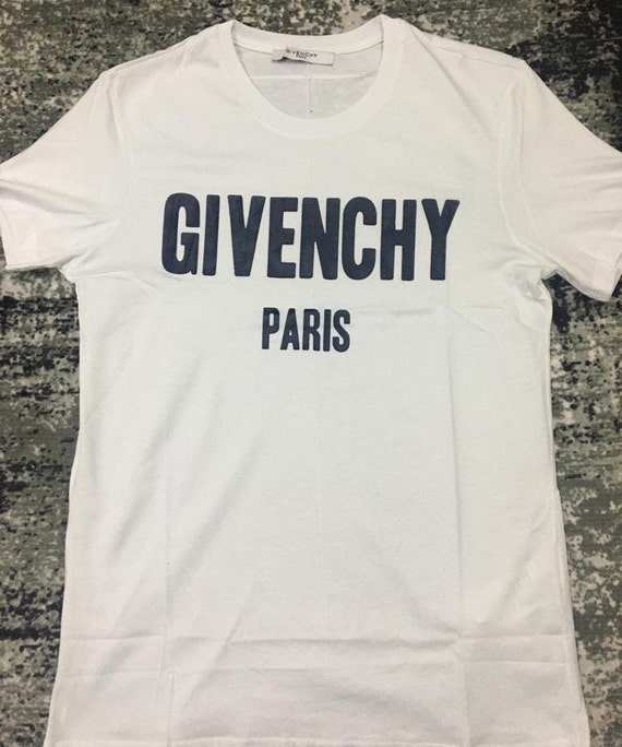 Givenchy Paris Vintage White Unisex 