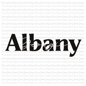 Albany Georgia Digital Download