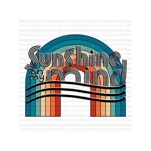Sunshine on my mind Digital Download