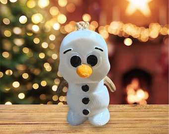 Snowman Wigglet | 3D Printed fidget toy