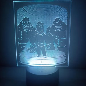 Fallout acrylic light