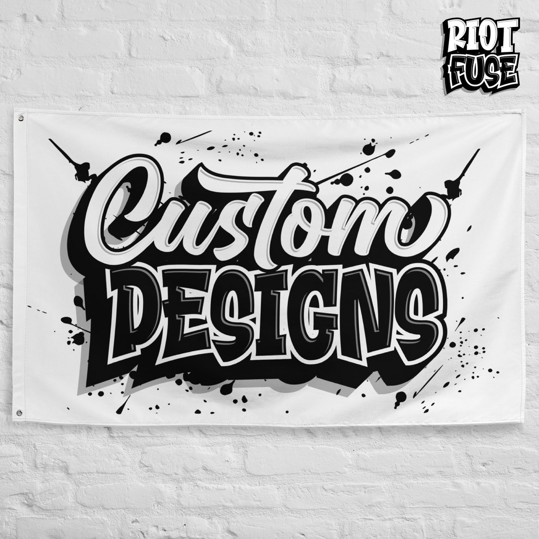 Custom Name Flag, Sports Name Sign, Custom Banner, Sports Flag, BMX, Motocross, Flag, Customized