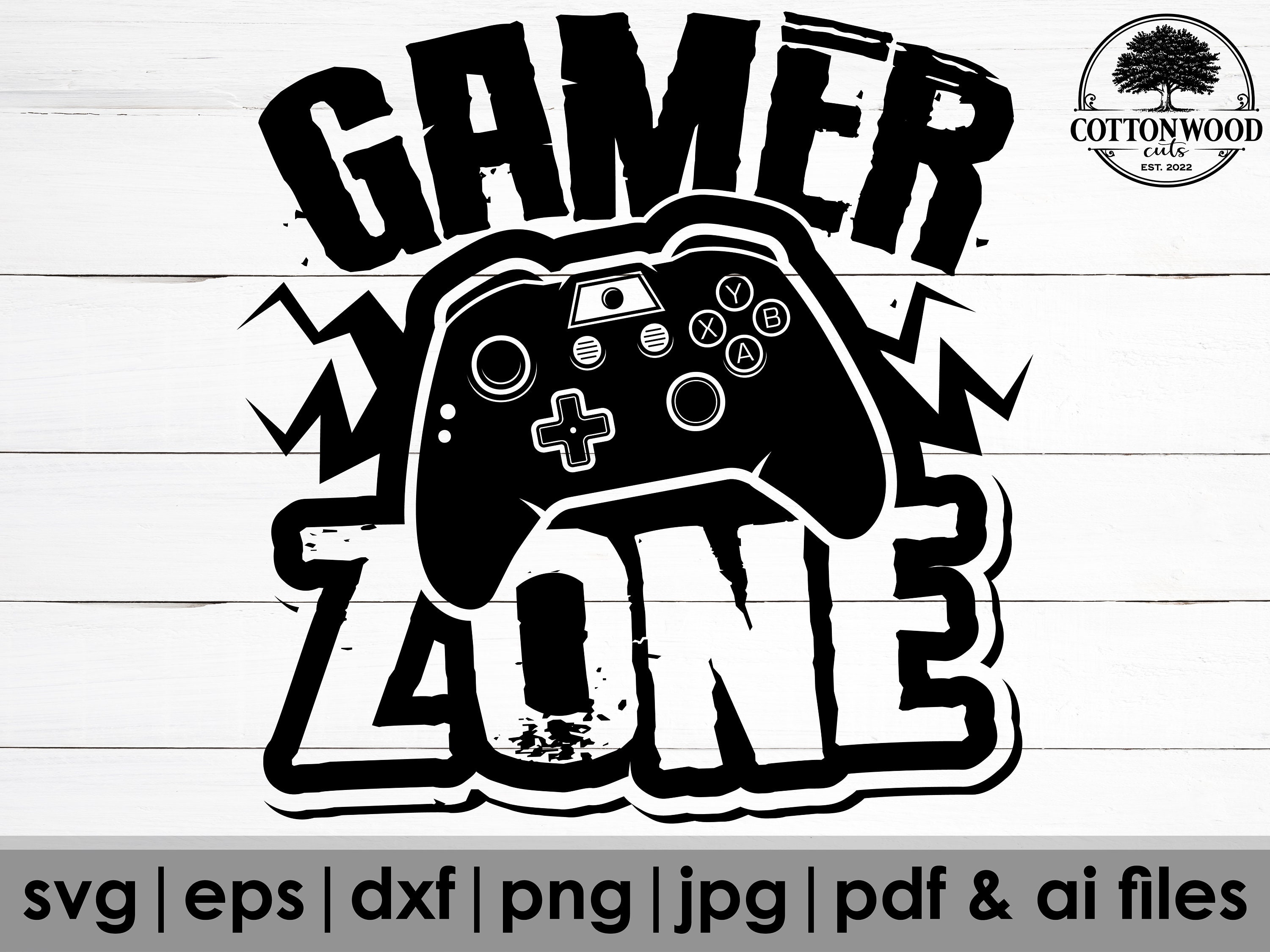 Gamer SVG Free for Cricut – Free SVG for Cricut | Crafters File | SVG