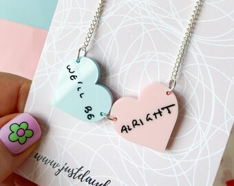 PRE-ORDER: We'll be Alright Necklace, HSLOT Jewellery