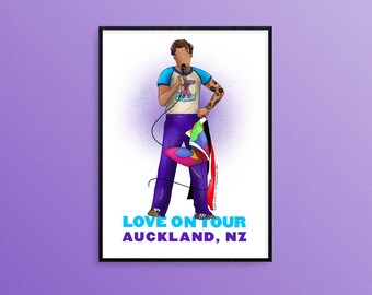 PRE-ORDER: Love on Tour Auckland Print, Harry HSLOT New Zealand