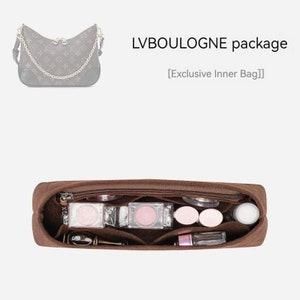  Lckaey purse insert for lv boulogne organizer boulogne