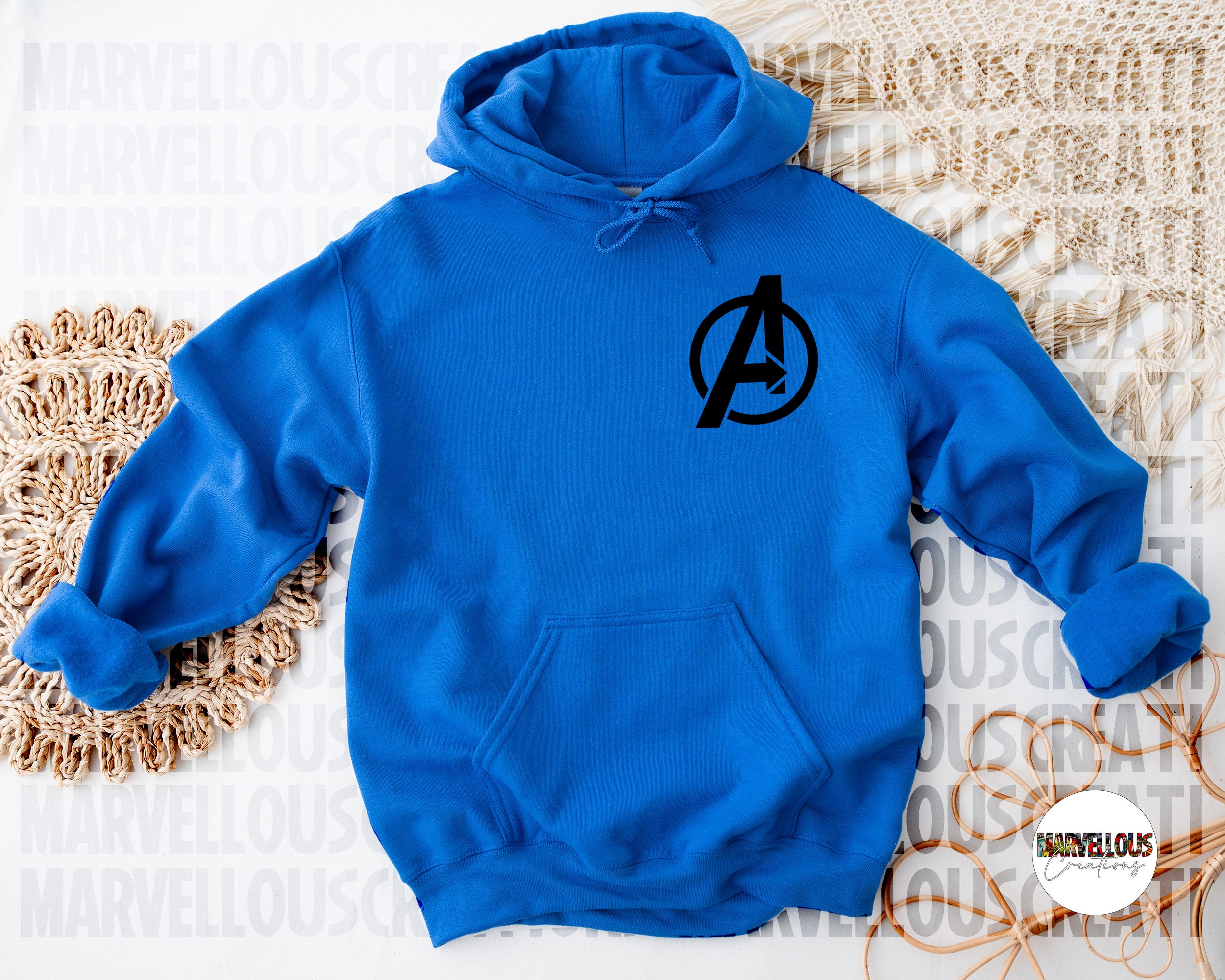 Visiter la boutique MarvelMarvel Homme Avengers Team Icons Sweat à Capuche 