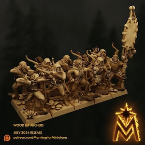 wood elf archers| free bases included| get additional discount!