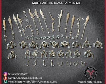 Vinciminiatures Black Rats (20 models set)