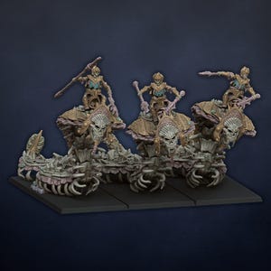 Miniature Tomb Cataphracts FREE BASES INCLUDED Get Additional Discount
