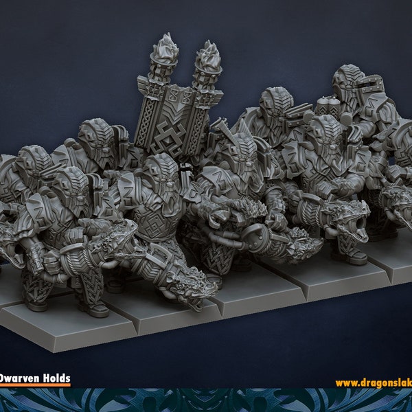 DragonsLake Miniatures Forge Wardens