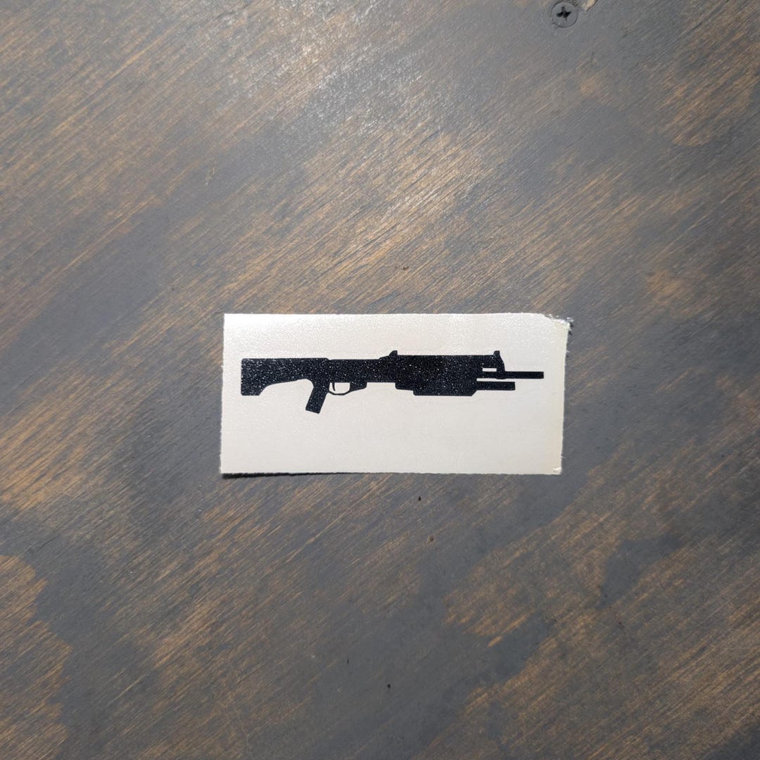 Halo Shotgun Vinyl Decal - Etsy