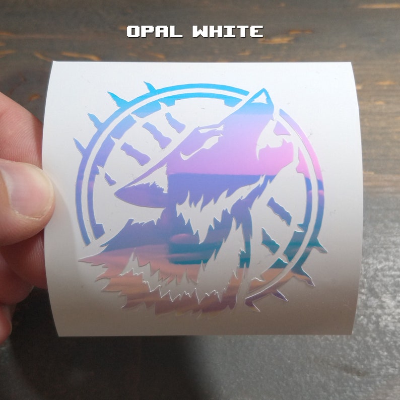 Halo Infinite Lone Wolf Emblem Vinyl Decal Etsy
