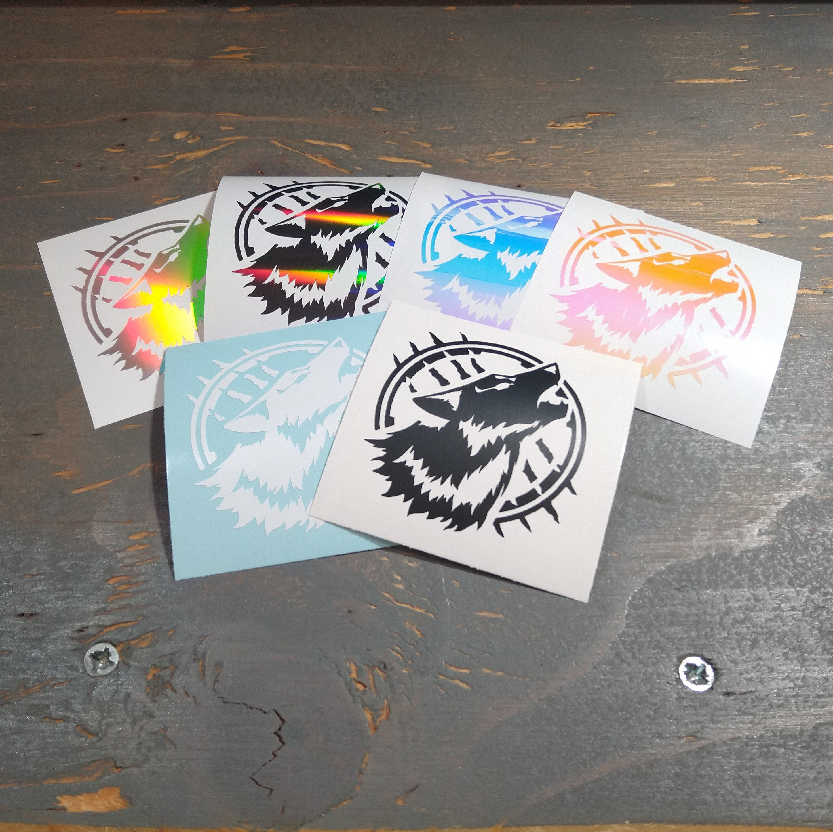 Halo Infinite Lone Wolf Emblem Vinyl Decal